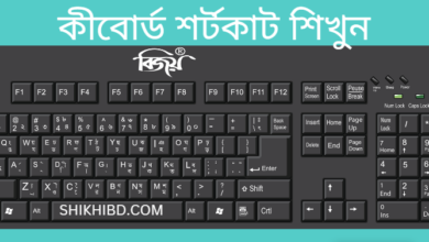 কম্পিউটার কীবোর্ড শর্টকাট Computer Keyboard Shortcut