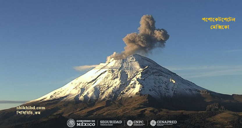 Popocatépetl, Mexico